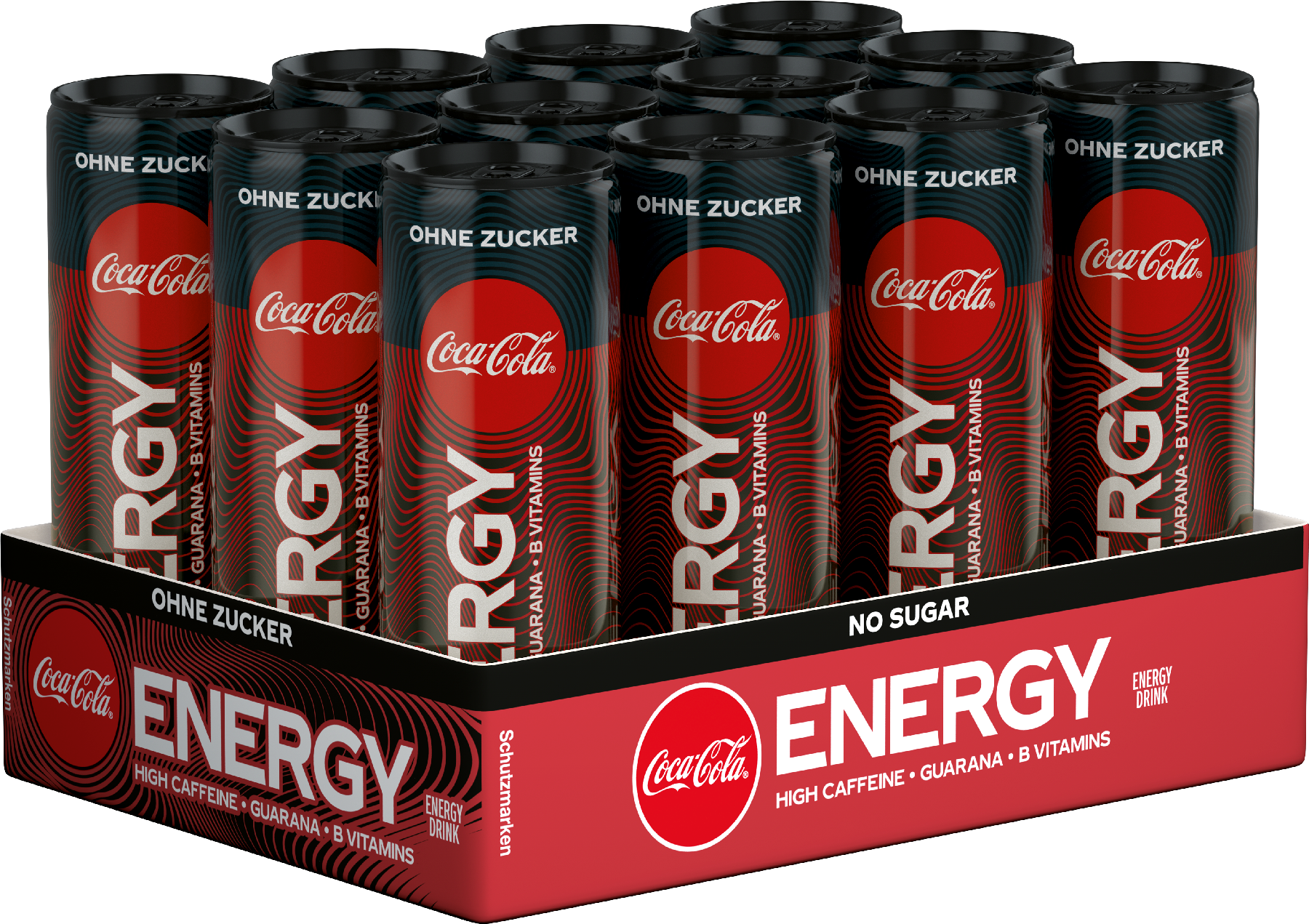 Coca Cola Energy Bold ohne Zucker Karton 12 x 0,25 l Dose Einweg