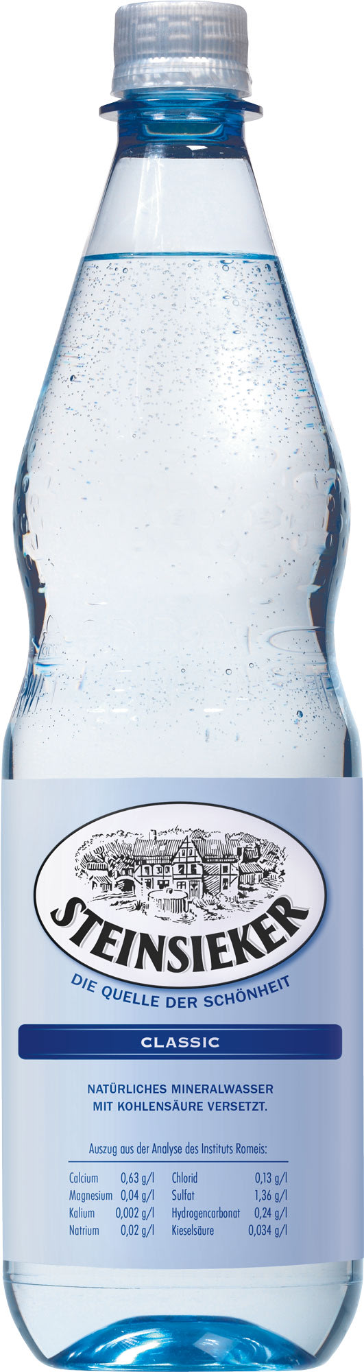 Steinsieker Mineralwasser Classic Kasten 12 x 1 l PET Mehrweg