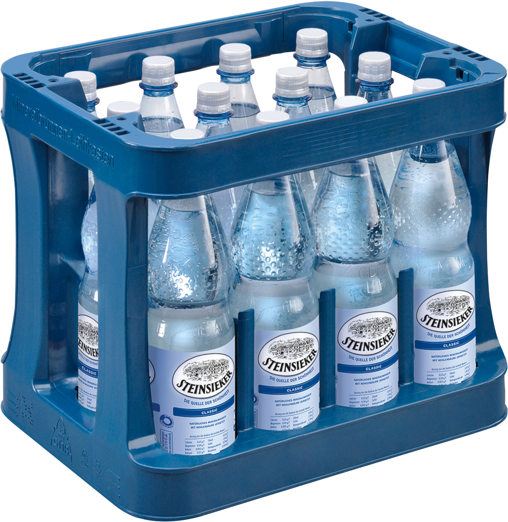 Steinsieker Mineralwasser Classic Kasten 12 x 1 l PET Mehrweg