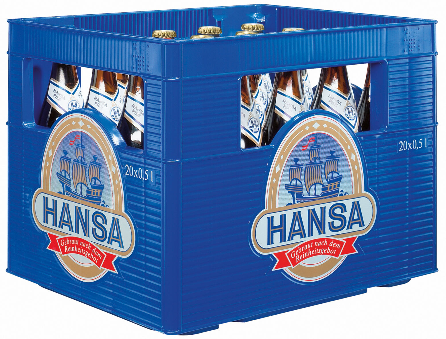Hansa Pils Kasten 20 x 0,5 l Glas Mehrweg