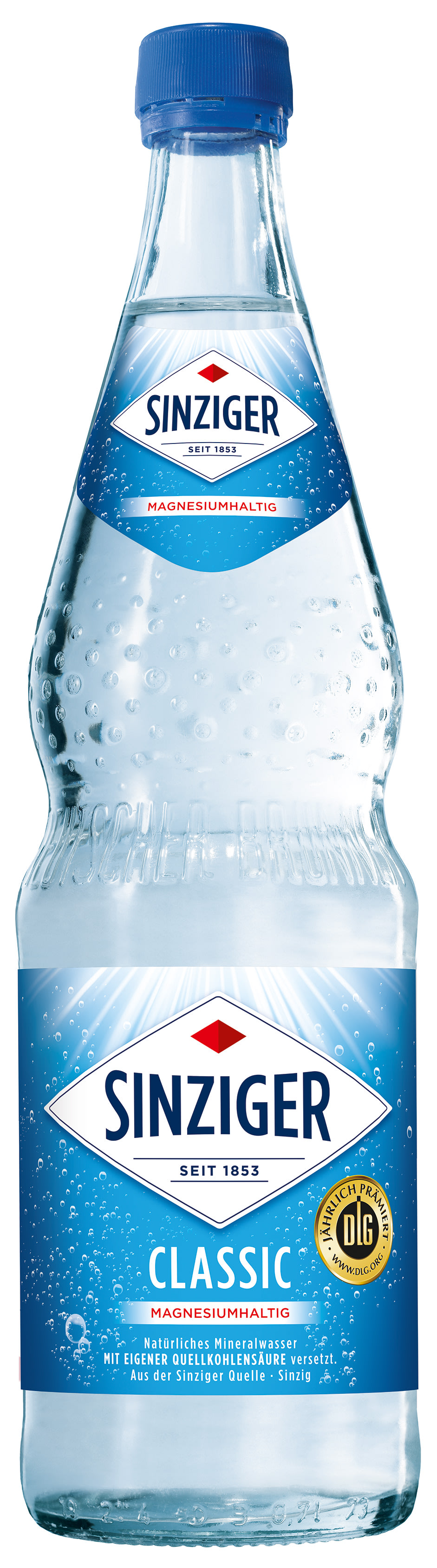 Sinziger Mineralwasser Classic 0,7 l Glas Mehrweg