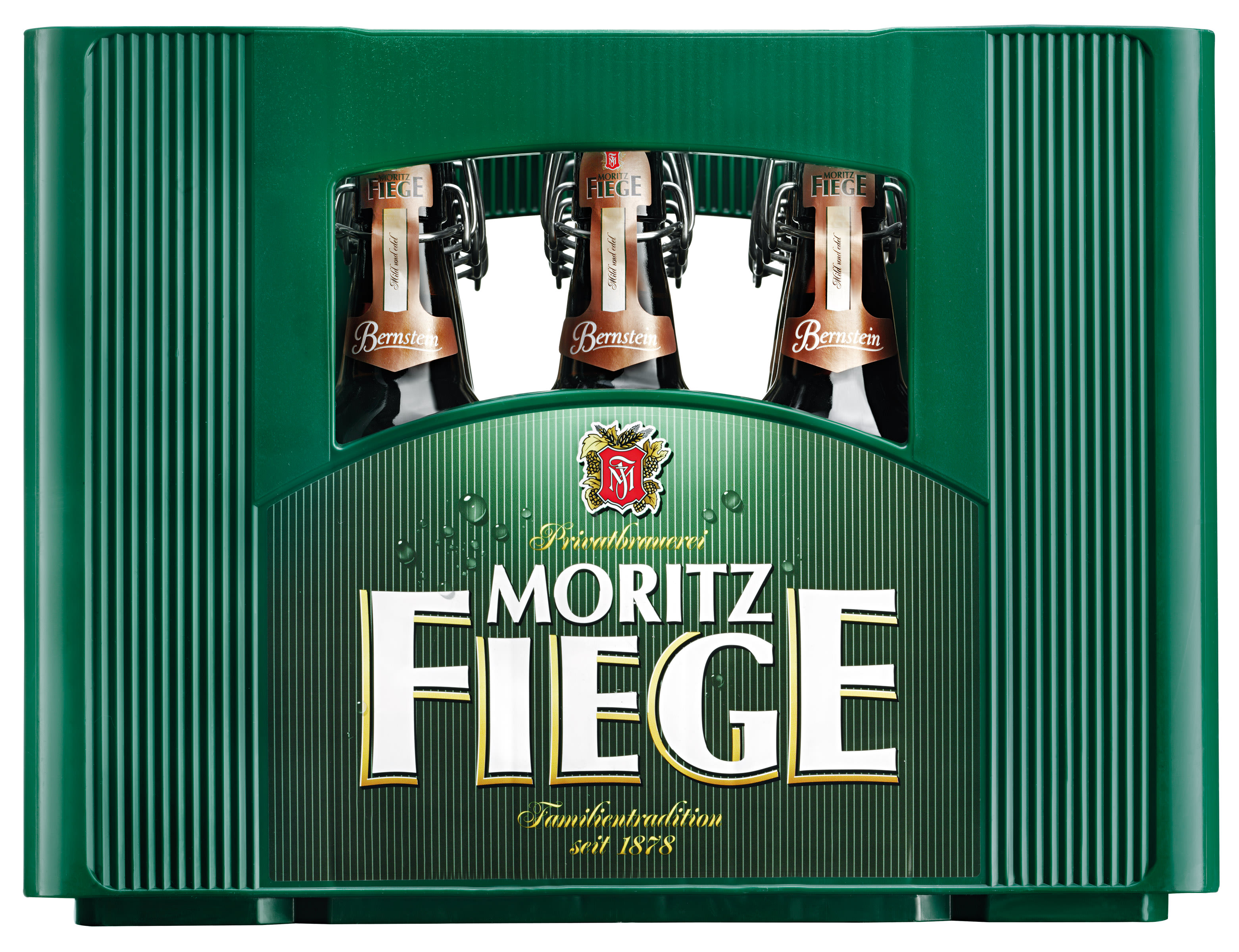 Moritz Fiege Bernstein Bügel Kasten 20 x 0,5 l Glas Mehrweg