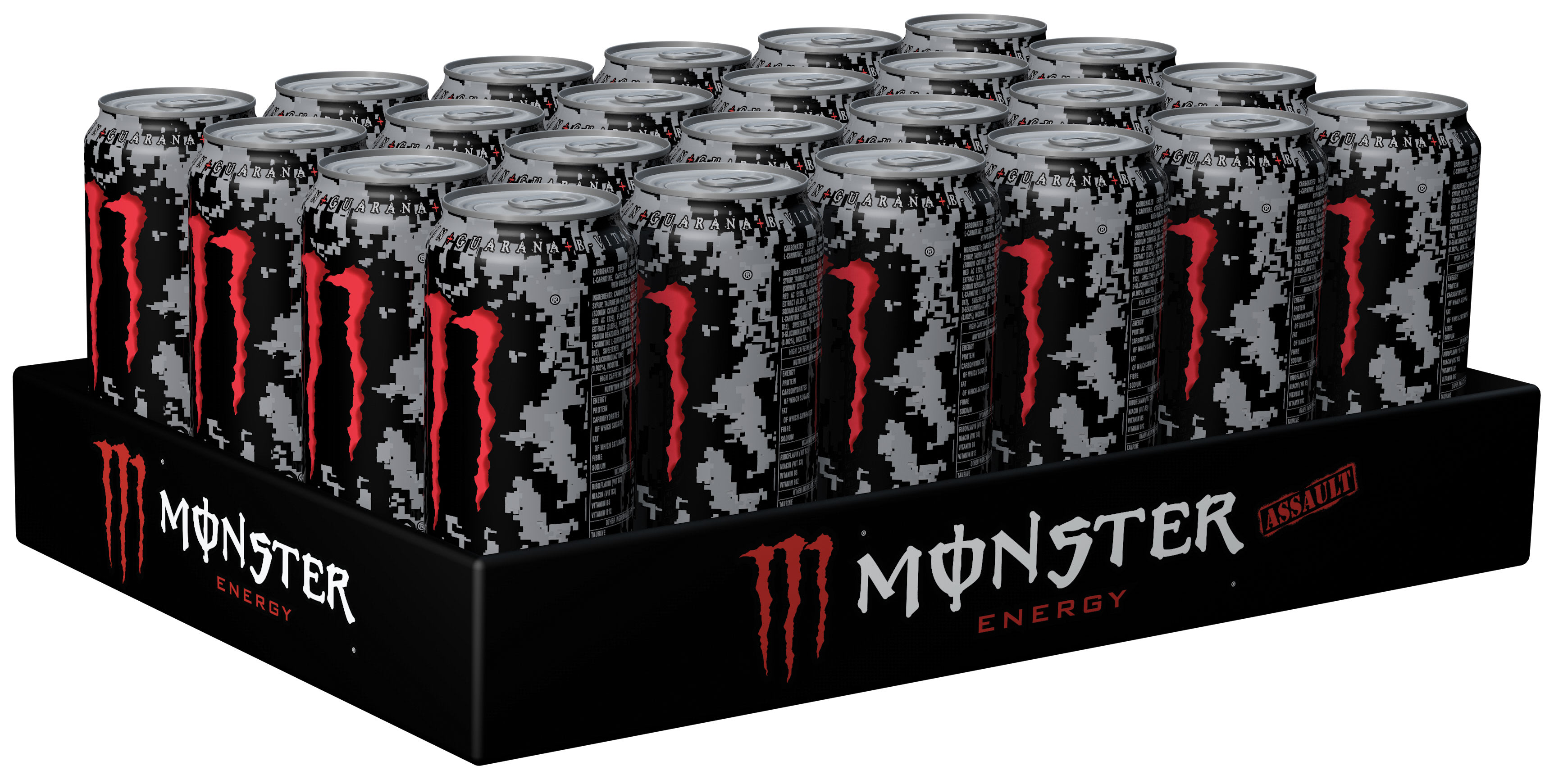 Monster Assault Energy Karton 24 x 0,5 l Dose Einweg