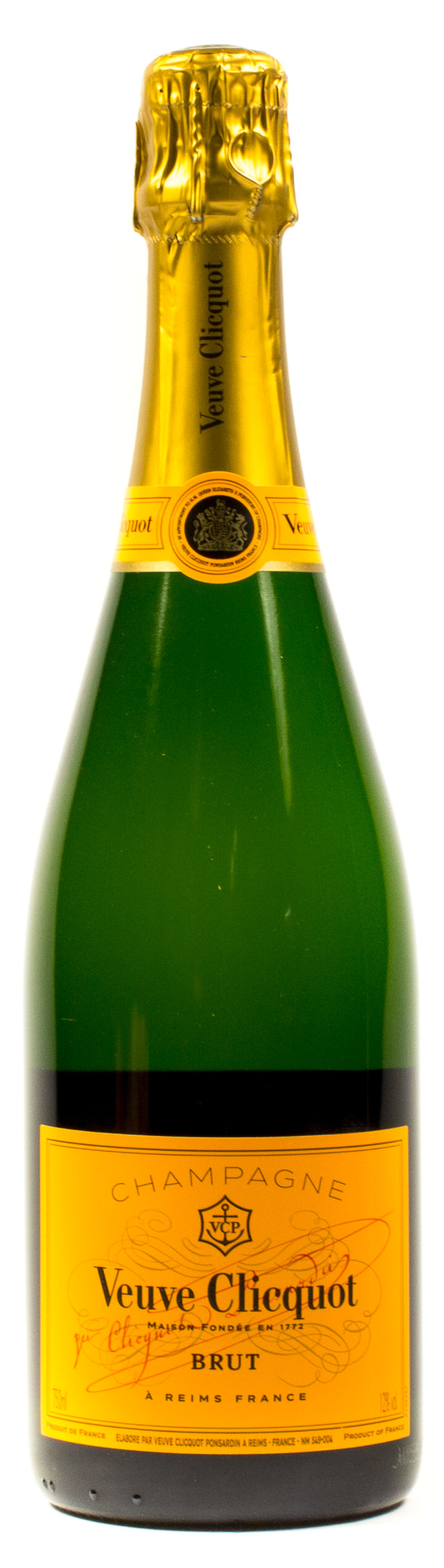 Veuve Clicquot Brut Champagner 0,75 l Glas