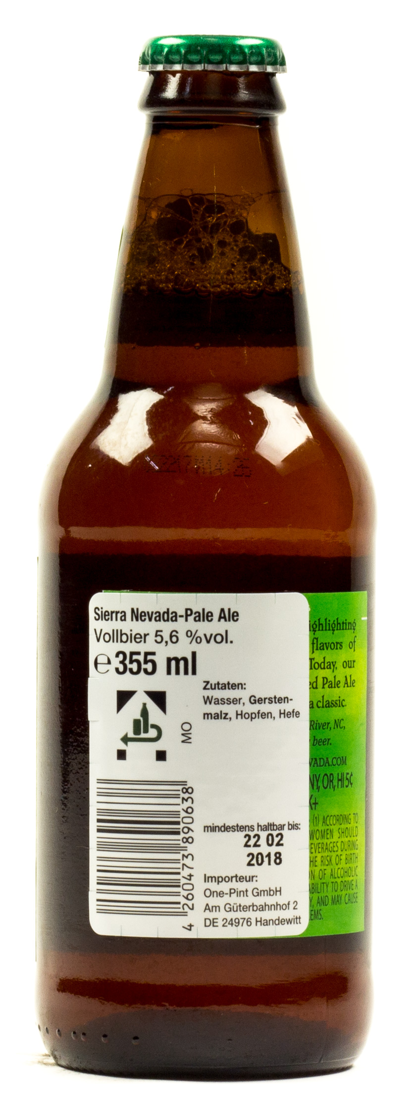 Sierra Nevada Pale Ale 0,33 l Glas Mehrweg