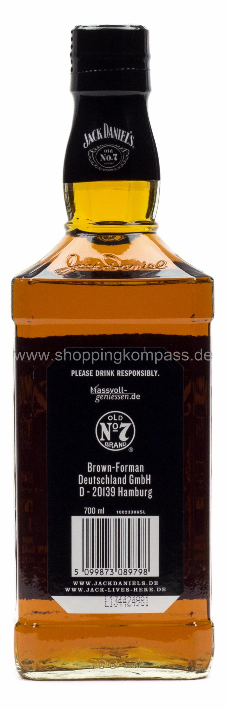 Jack Daniel's Tennessee Whiskey Old No.7 0,7 l
