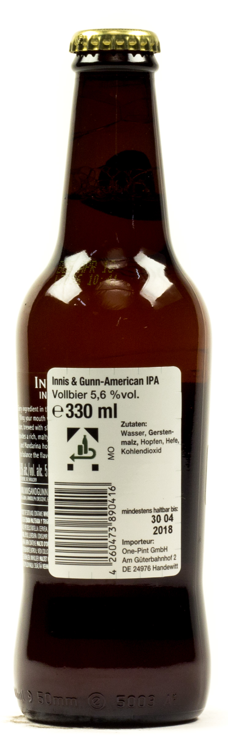 Innis & Gunn American IPA 0,33 l Glas Mehrweg