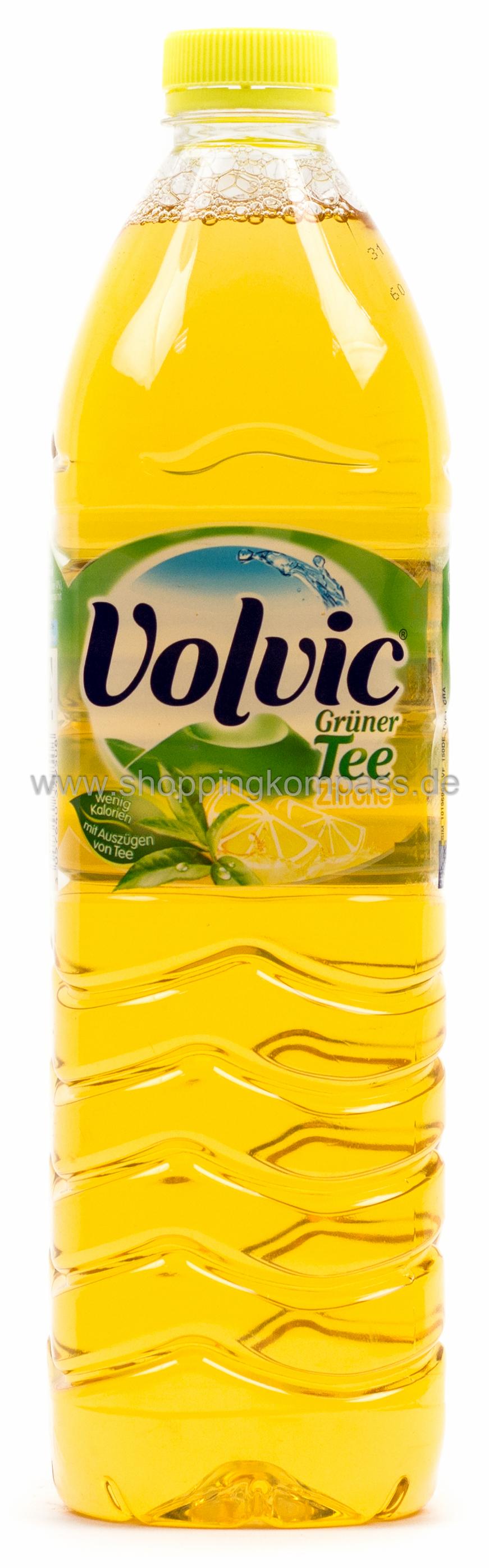 Volvic Grüner Tee Zitrone 1,5 l PET Einweg