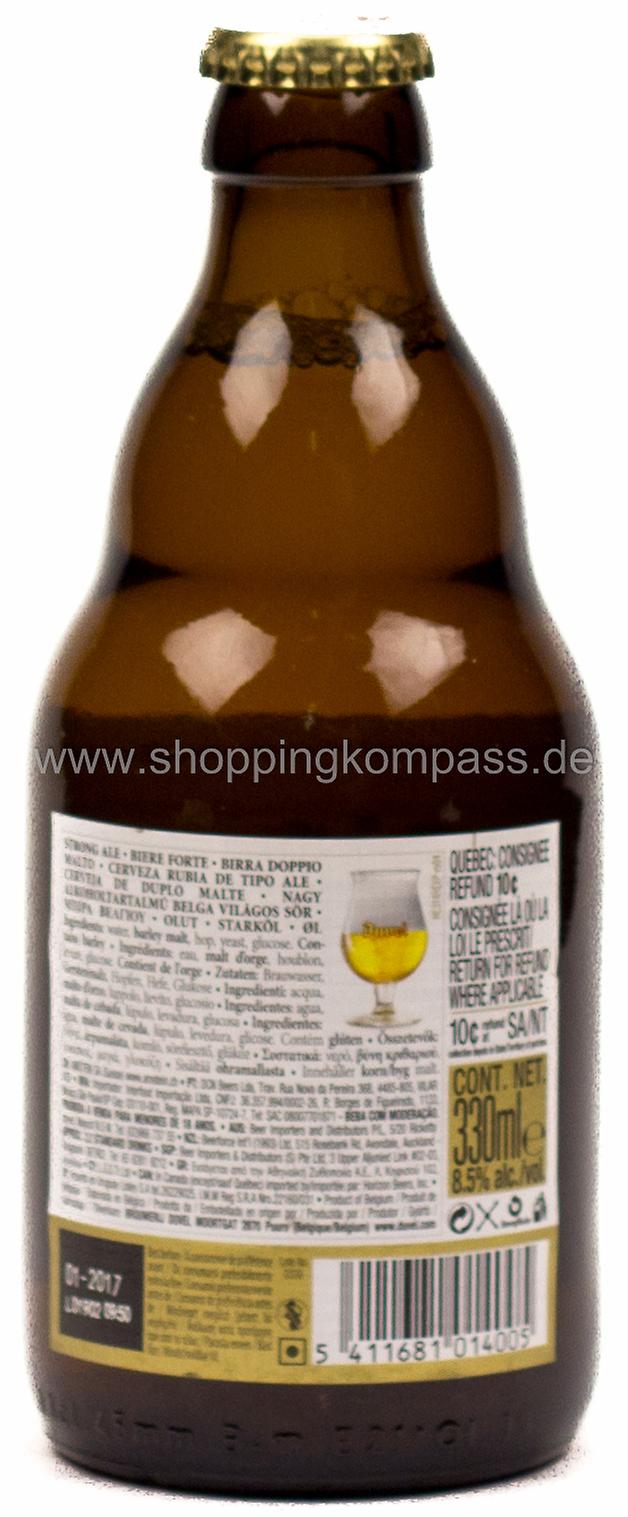 Duvel Blonde Belgian Golden Ale 0,33 l Glas Mehrweg