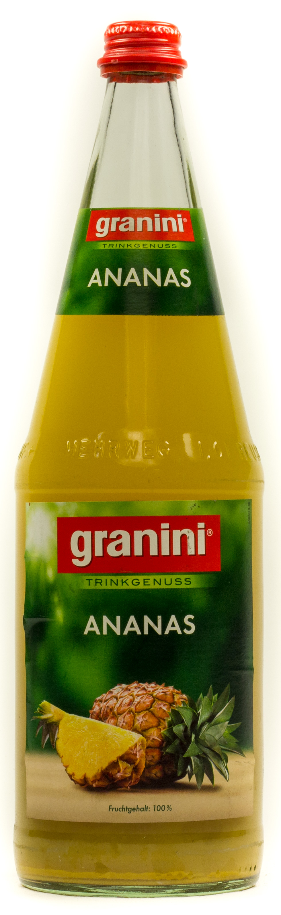 Granini Trinkgenuss Ananas Kasten 6 x 1 l Glas Mehrweg