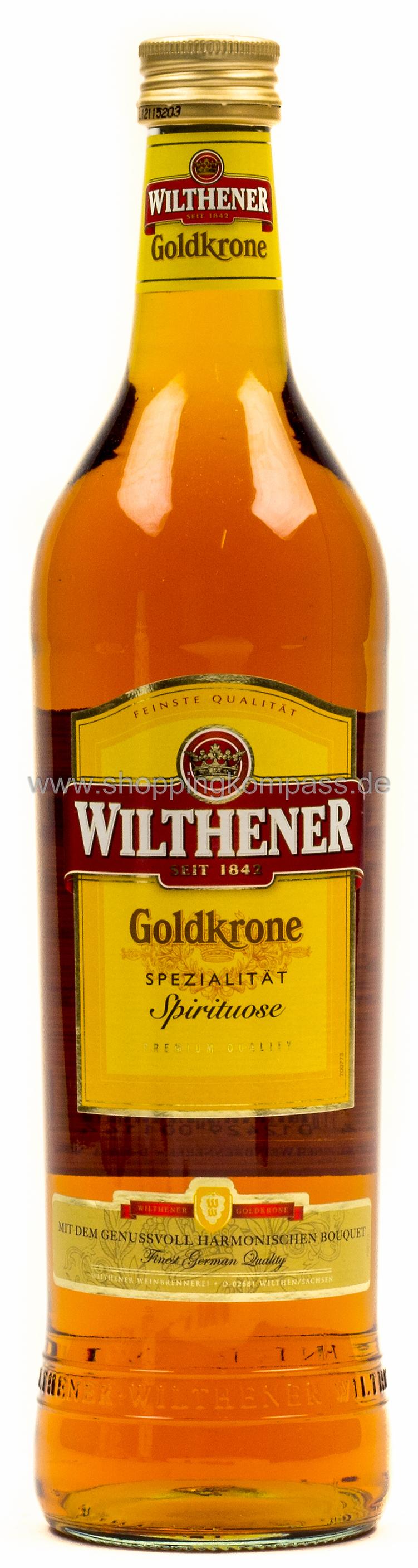 Wilthener Goldkrone 0,7 l Glas