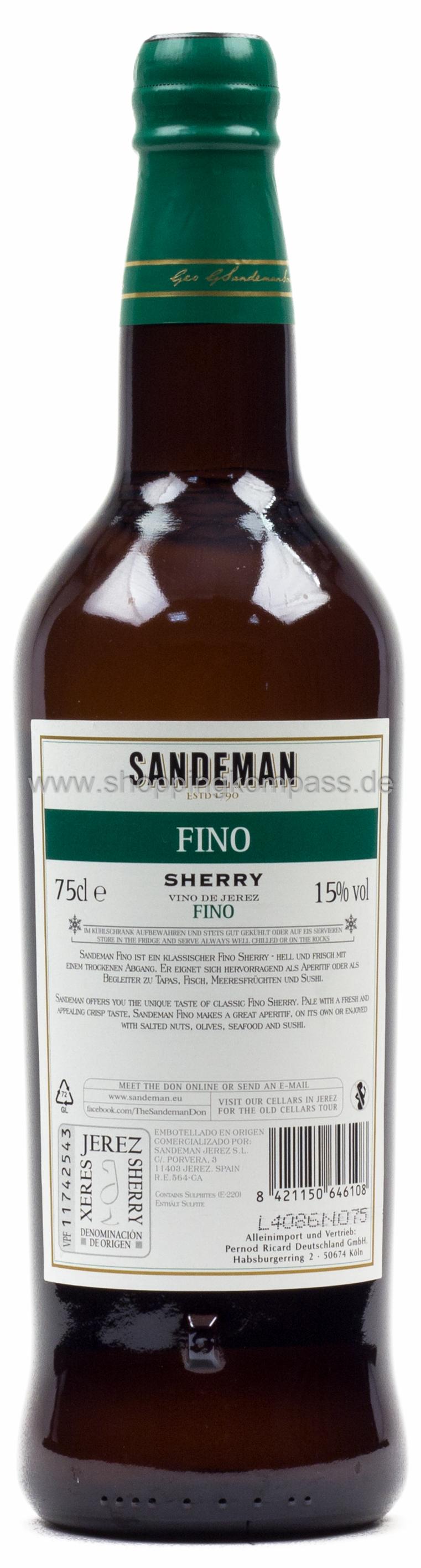 Sandeman Fino Cherry 0,75 l